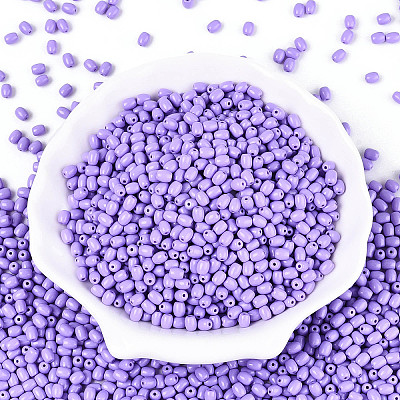 Baking Paint Glass Seed Beads SEED-N007-29A-1