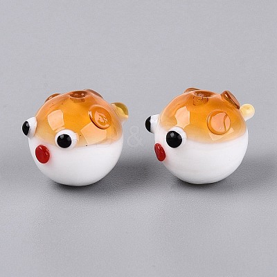 Handmade Lampwork Beads LAMP-Q039-12E-1