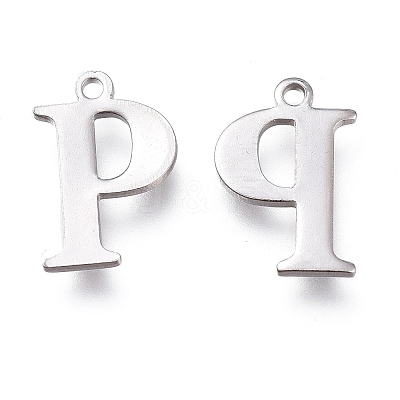 Tarnish Resistant 304 Stainless Steel Charms STAS-H112-P-P-1