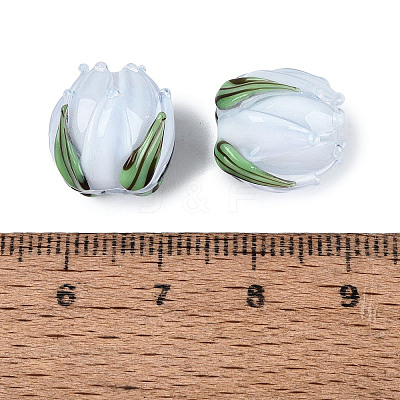 Handmade Lampwork Beads LAMP-Q039-18E-1