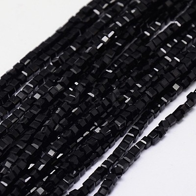 Glass Beads Strands EGLA-J028-3x3mm-02-1