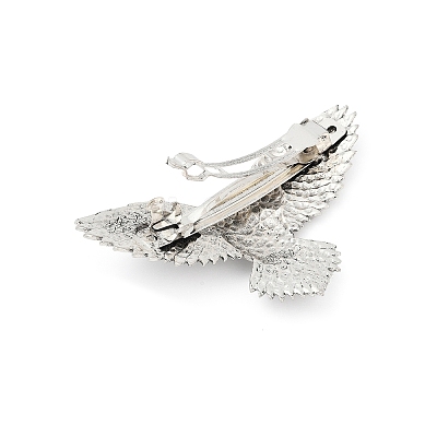 Viking Style Zinc Alloy Snap Hair Clips For Women PHAR-B090-01AS-03-1