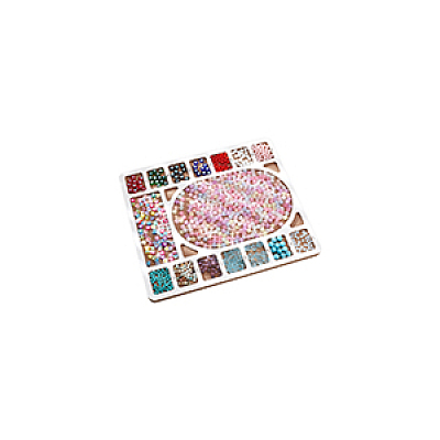 Wooden Bead Design Boards WOOD-WH0042-26C-1