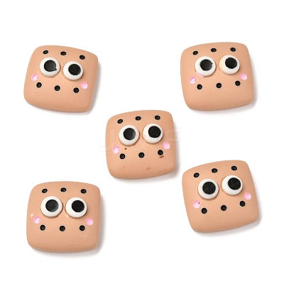 Cookite Resin Cabochons RESI-F020-20-1
