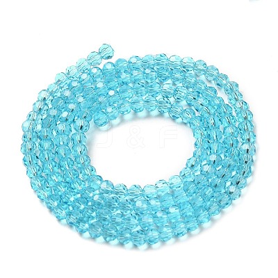 Transparent Glass Beads Strands EGLA-A035-T3mm-D08-1