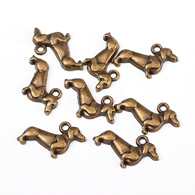 Tibetan Style Alloy Pendants PALLOY-TAC0010-14AB-1