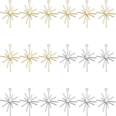 20Pcs 2 Colors Alloy Pendants FIND-FH0003-49-1