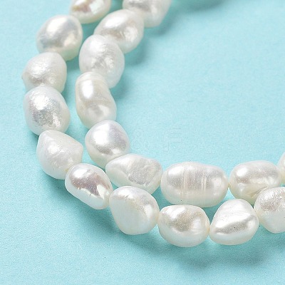 Natural Keshi Pearl Beads Strands PEAR-Z002-17-1