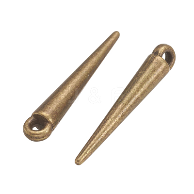 Tibetan Style Alloy Pendants Y-TIBEP-2N48254-AB-FF-1