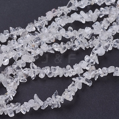 Quartz Crystal Chips Beads Strands G-D283-3x5-2-1