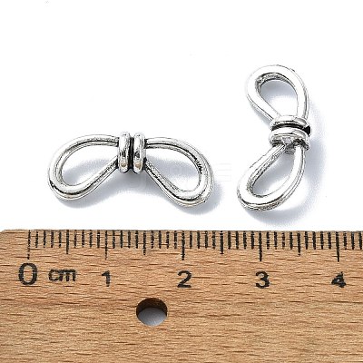 Tibetan Style Alloy Beads TIBEB-F065-07AS-12-1