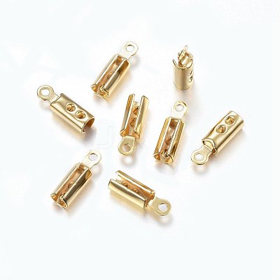 304 Stainless Steel Folding Crimp Ends STAS-F174-35G-D-1