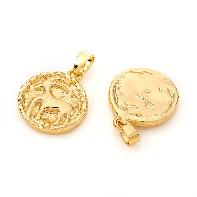 Brass Pendants X-KK-I672-33D-1
