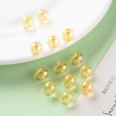 Transparent Acrylic Beads MACR-S370-B10mm-719-1