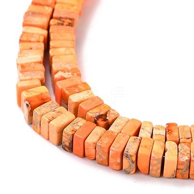 Natural Imperial Jasper Beads Strands G-P460-05C-1