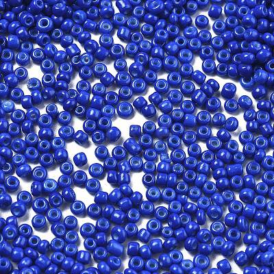 Baking Paint Glass Seed Beads SEED-S001-01-1