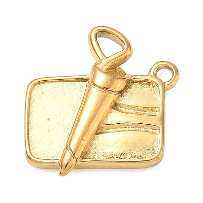 304 Stainless Steel Pendants SA-CBA4D1F-06G-B-1