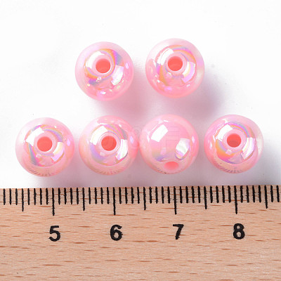 Opaque Acrylic Beads MACR-S370-D10mm-A01-1