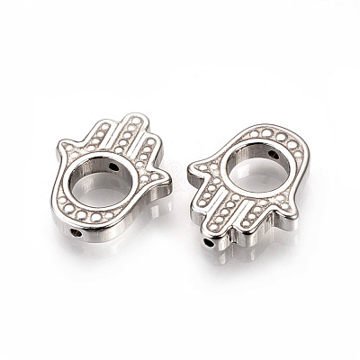 Tarnish Resistant 304 Stainless Steel Bead Frames STAS-Q220-02-1