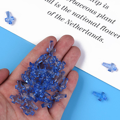 Transparent Acrylic Pendants MACR-S373-130-B10-1