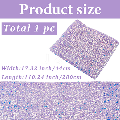 Polyester Sequin Table Runners AJEW-WH20080-48B-1