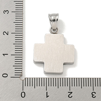 304 Stainless Steel Pendants STAS-C102-11P-01-1
