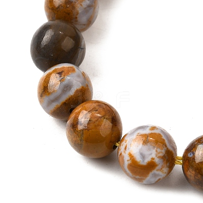 Natural African Opal Beads Strands G-S390-06-8mm-1