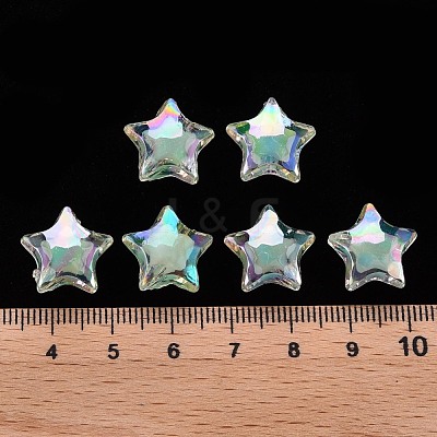Transparent Acrylic Beads TACR-S152-02D-SS2111-1
