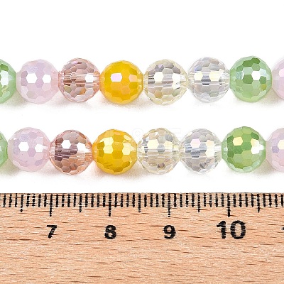 Electroplate Glass Bead Strands X-GLAA-Z006-01A-1
