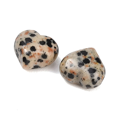 Natural Dalmatian Jasper Beads GG-CBA4A3B-C34-01-1