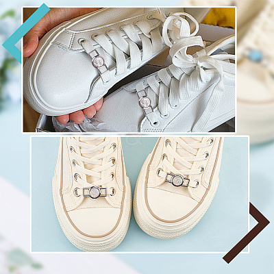 Alloy & Resin Shoelace Charms FIND-CP0002-94A-1