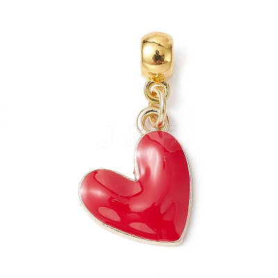 Alloy Enamel European Dangle Charms PALLOY-JF02362-1