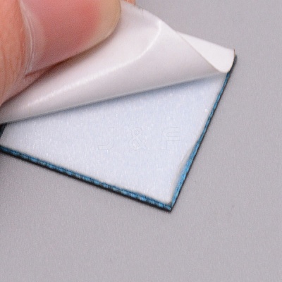 3D Mirror Square Acrylic Mosaic Wall Sticker DIY-WH0301-28-1