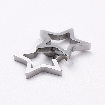 Non-Tarnish 304 Stainless Steel Linking Rings for Jewelry Making STAS-G215-25-P03-1