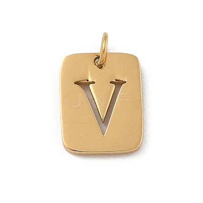 304 Stainless Steel Charms STAS-R001-01G-V-1