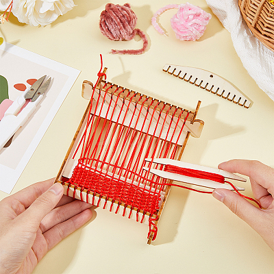 DIY Wooden Loom Kits DIY-WH0502-06-1