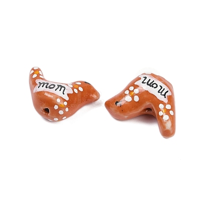 Mother's Day Handmade Porcelain Beads PORC-I029-05-1