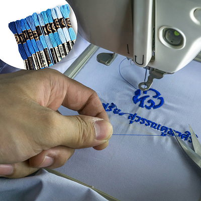 6-Ply Polyester Embroidery Floss OCOR-WH20074-01A-06-1
