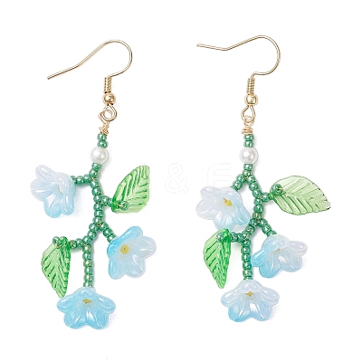304 Stainless Steel Dangle Earrings EJEW-MZ00587-02-1