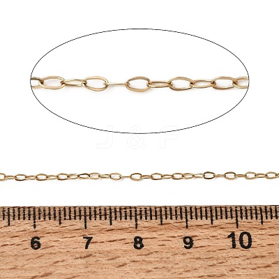 PVD Vacuum Plating 304 Stainless Steel Cable Chains CHS-C002-03G-1