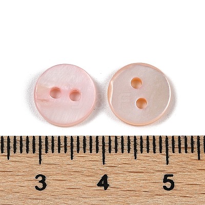 Freshwater Shell Buttons SHEL-C005-01C-08-1