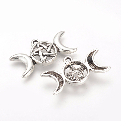 Tibetan Style Alloy Pendants LS-X-TIBE-Q070-51AS-NR-1
