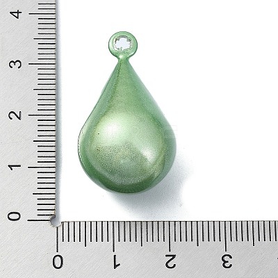Brass Bell Pendants KK-K359-02B-1