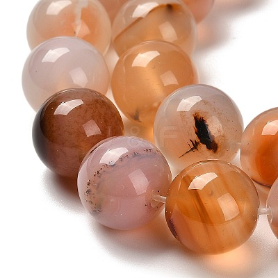 Natural Agate Beads Strands G-G175-A02-01-1