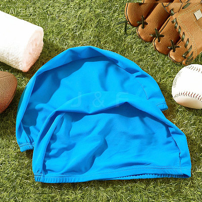 12Pcs Polyester Swimming Hat AJEW-CN0007-29A-1