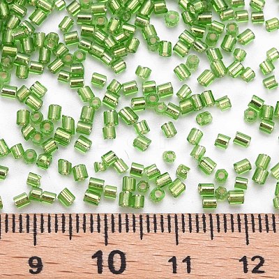 Glass Bugle Beads SEED-S032-08A-49A-1