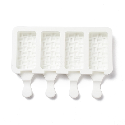 Food Grade DIY Rectangle Ice-cream Silicone Molds LS-DIY-D062-05B-1