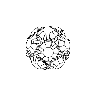 Preciosa® MAXIMA Crystal Stones in Settings Y-PRC-MB8-00030-P-1