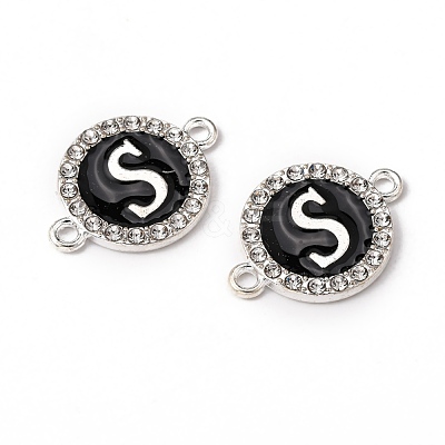 Alloy Enamel Links Connectors ENAM-TAC0003-01S-02S-1