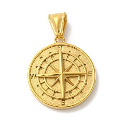 304 Stainless Steel Pendants STAS-B073-04G-1